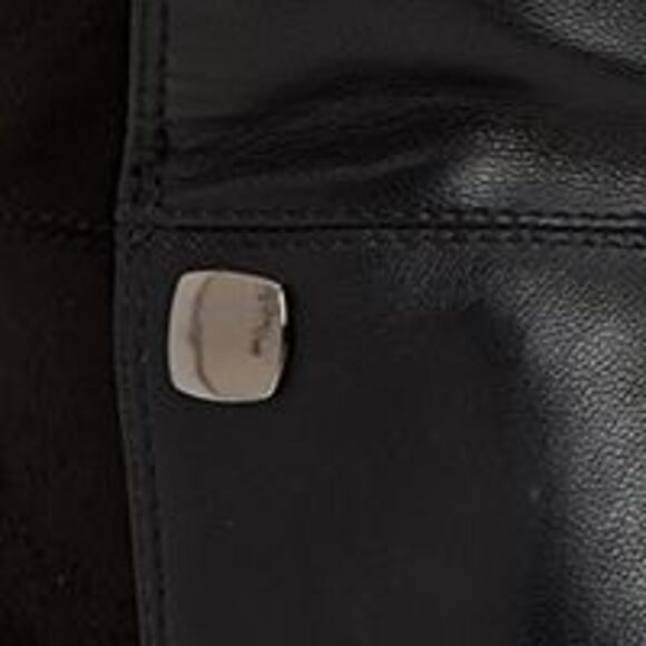 ALFANI Womens Black Stretch Hakuu Almond Toe Kitten Heel Boots 10 M WC - Picture 4 of 4